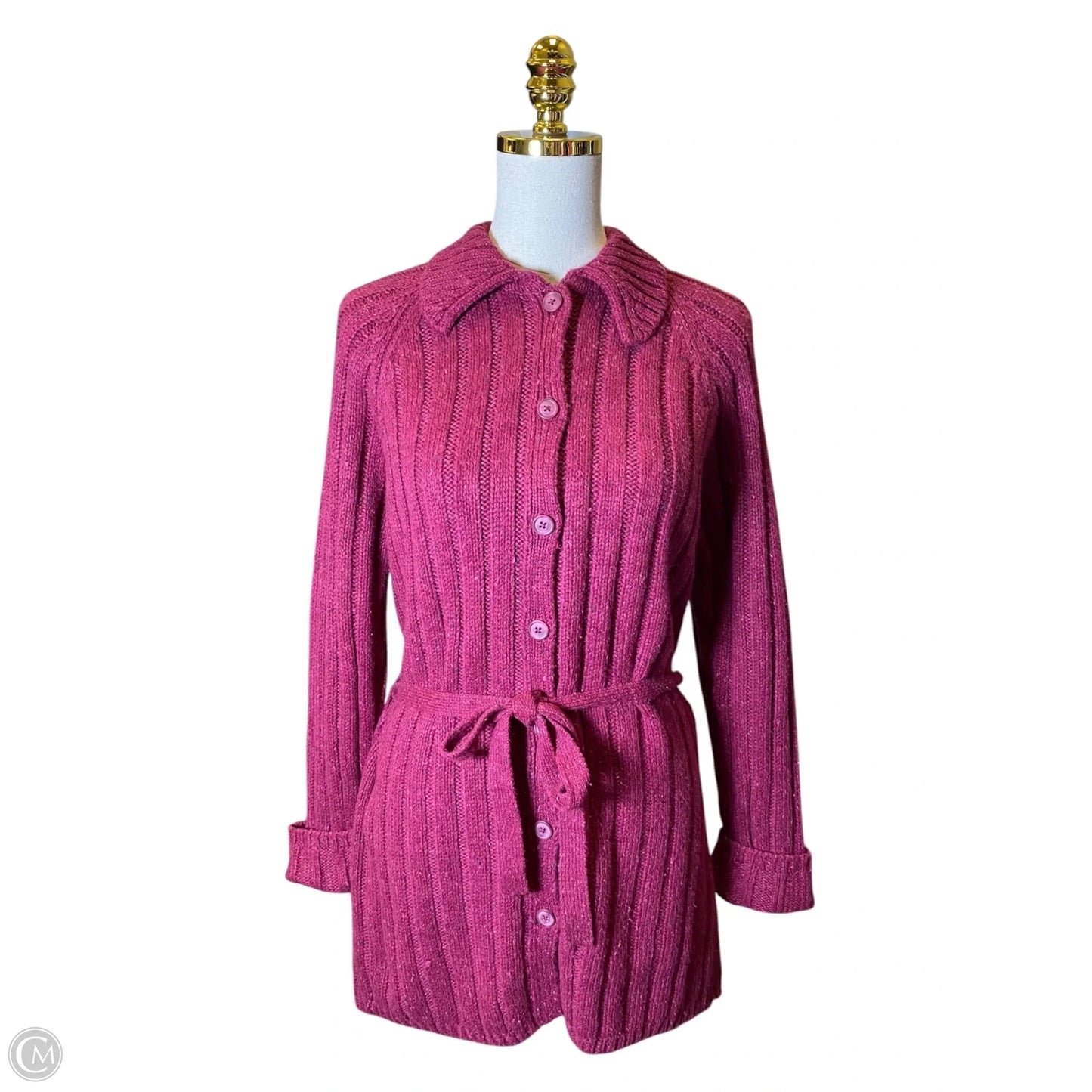 Cardigan By Sonoma In Red, Size: L