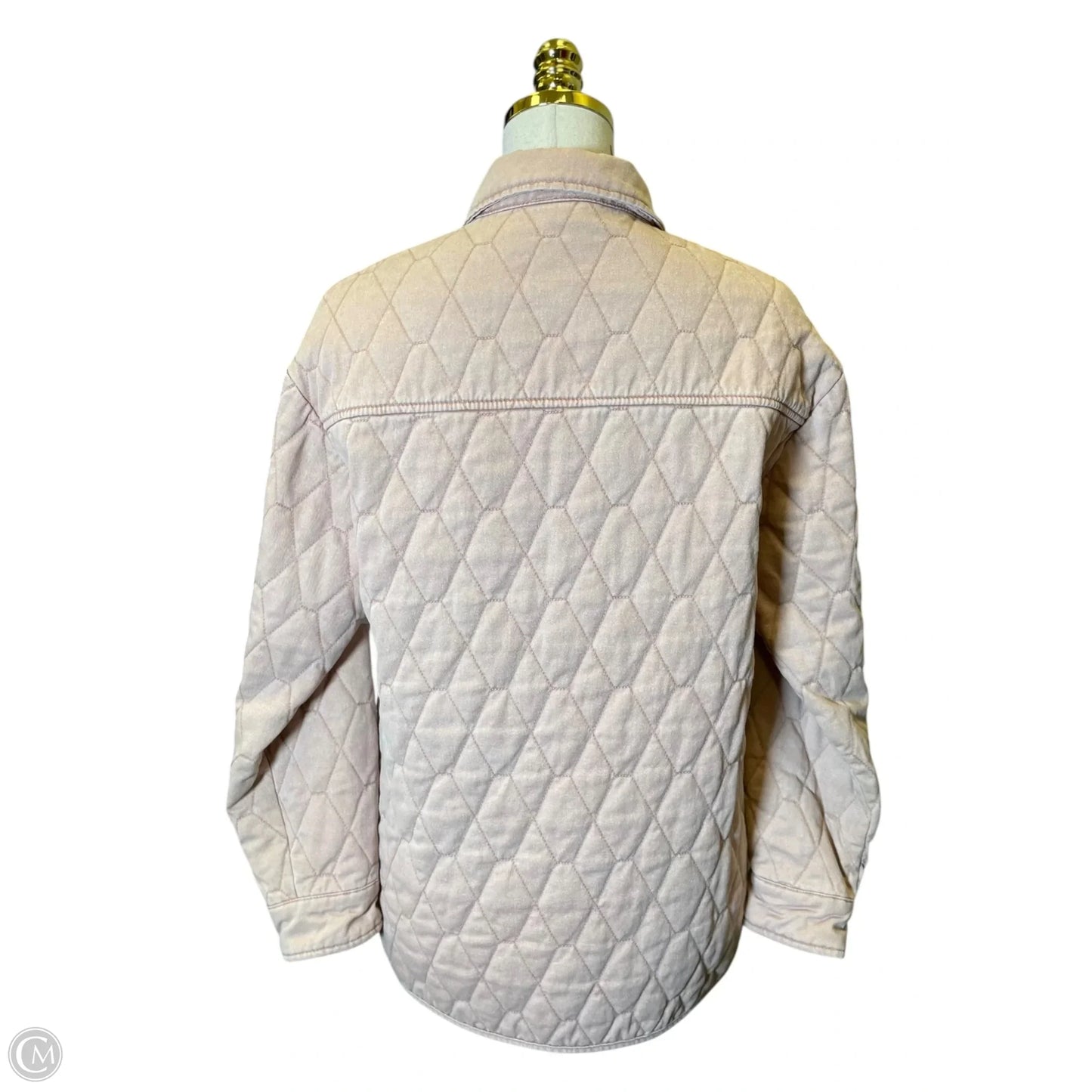 Jacket Puffer & Quilted By Joie In Pink, Size: Xs