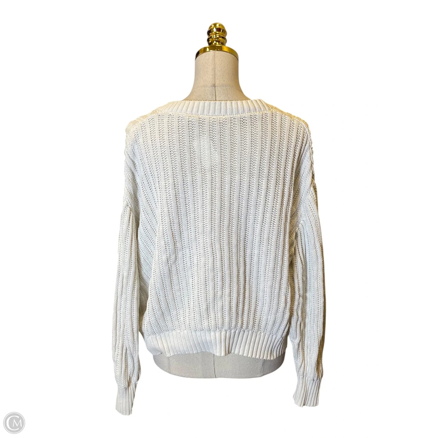 Cardigan By Levis In White, Size: Xl