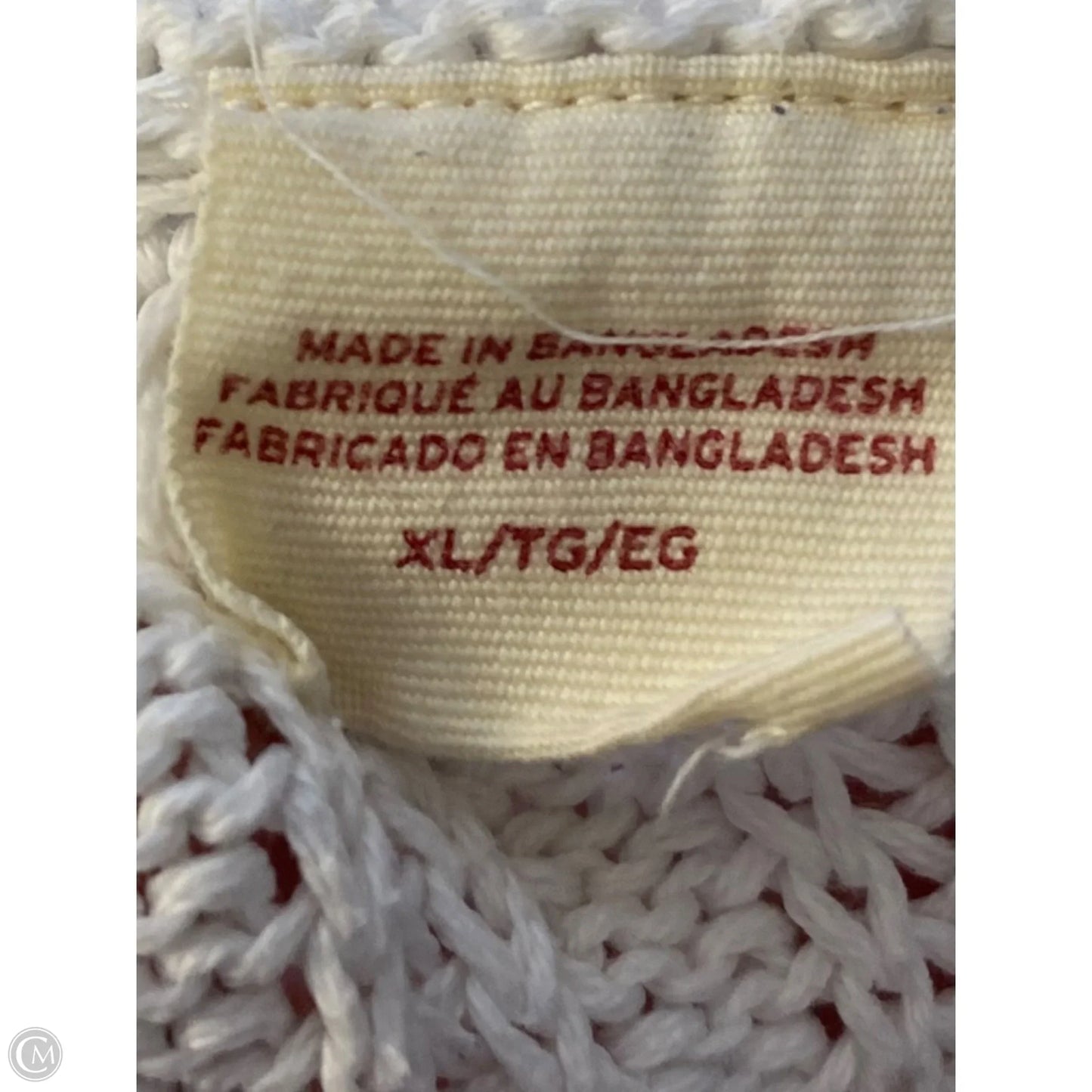 Cardigan By Levis In White, Size: Xl