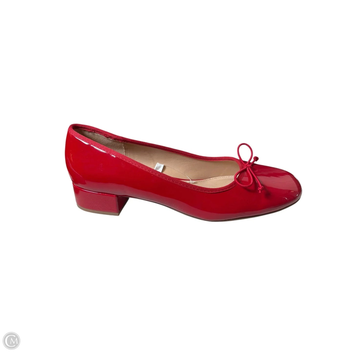 Shoes Heels Block By A New Day In Red, Size: 10