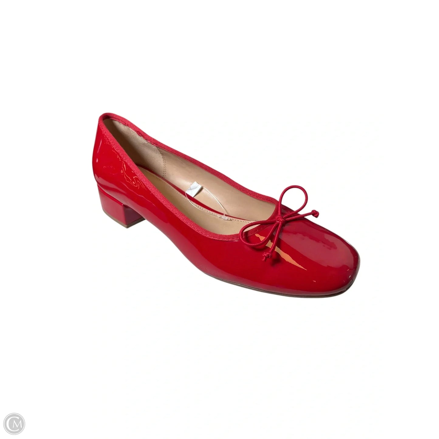 Shoes Heels Block By A New Day In Red, Size: 10