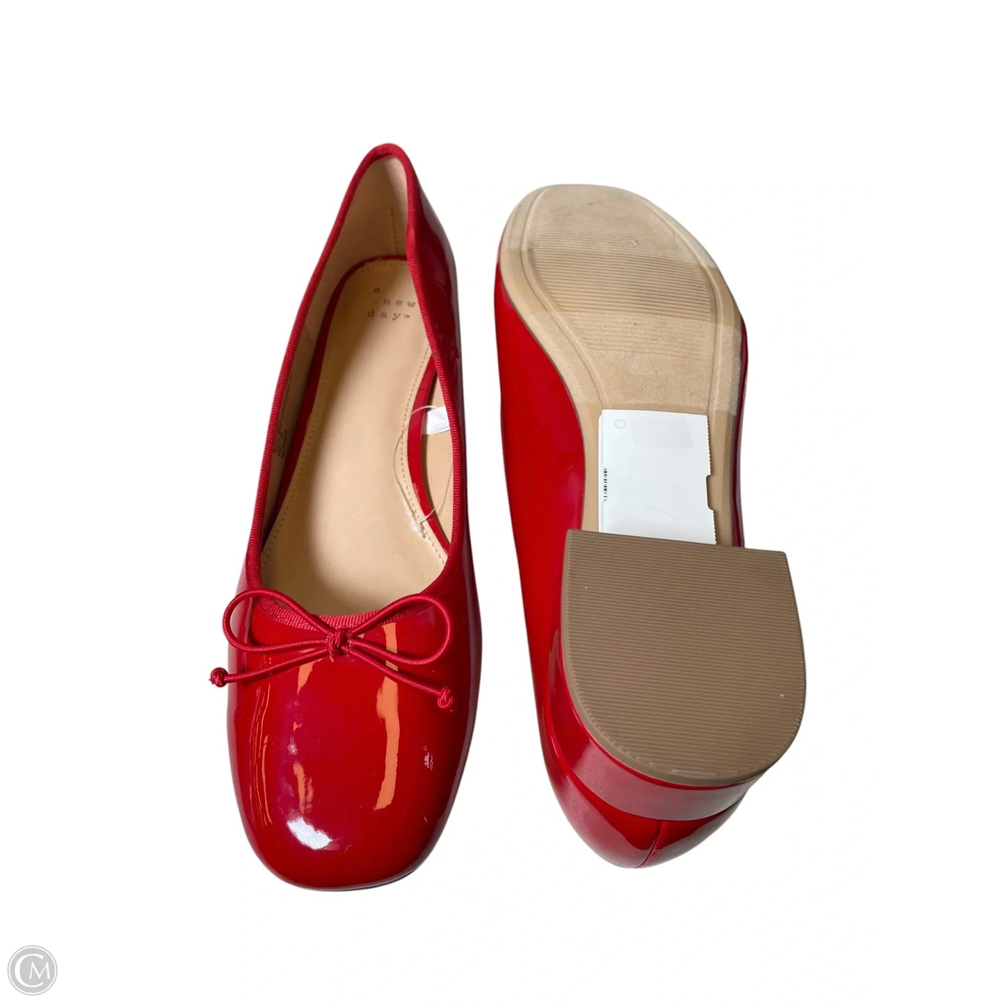 Shoes Heels Block By A New Day In Red, Size: 10