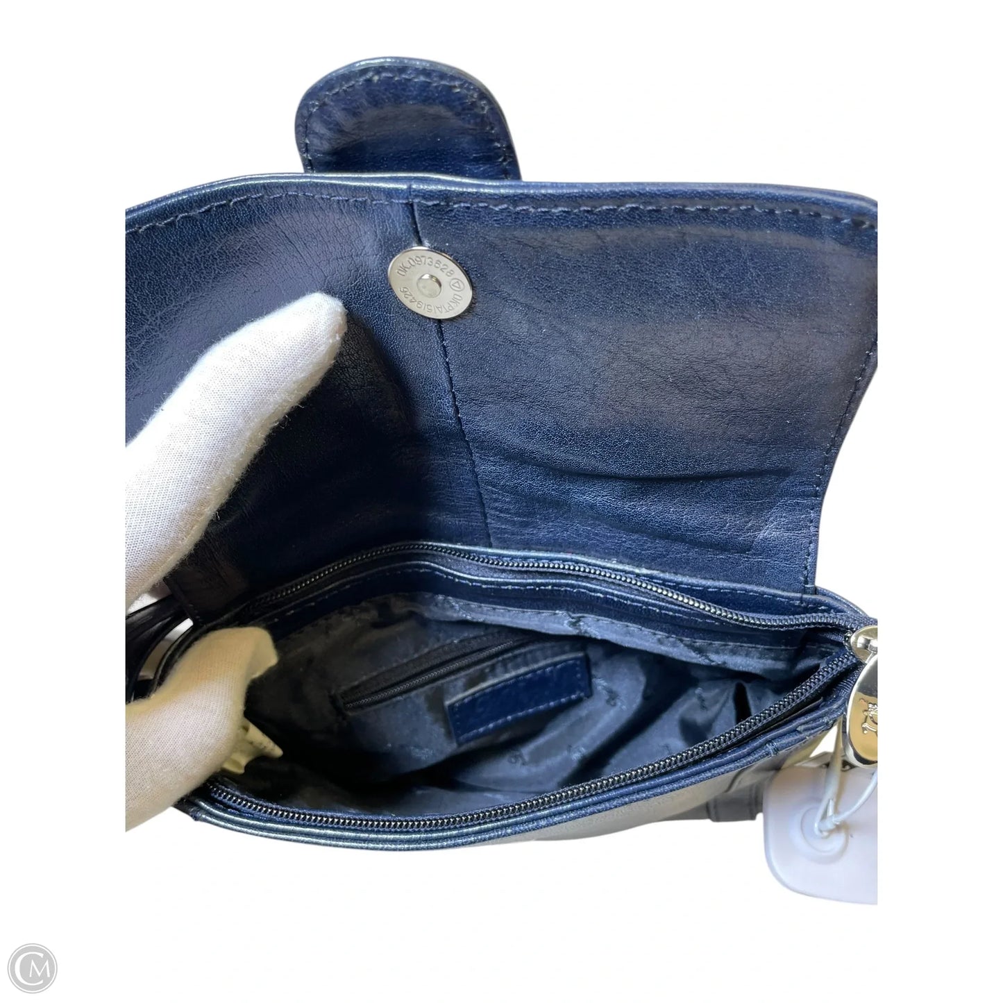Crossbody Leather By Clothes Mentor, Size: Small