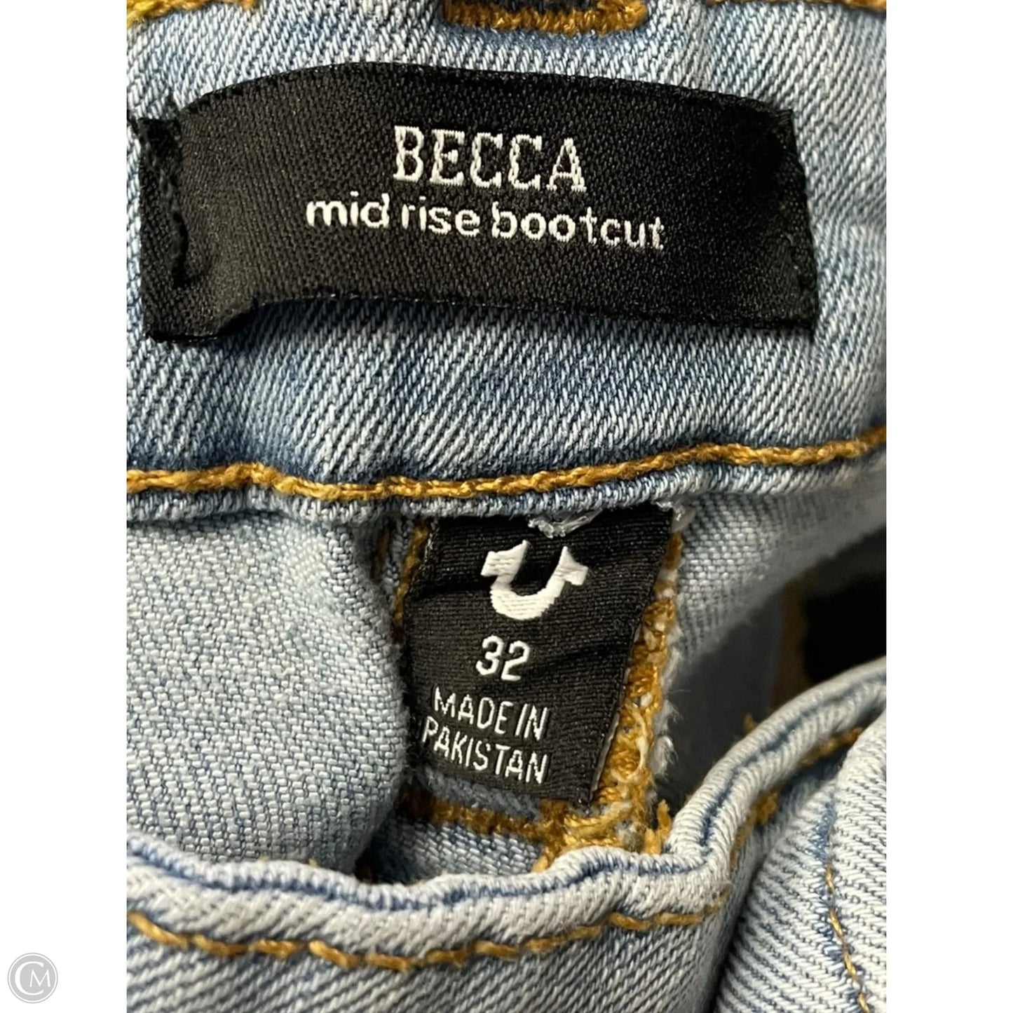 Jeans Boot Cut By True Religion In Blue, Size: 14