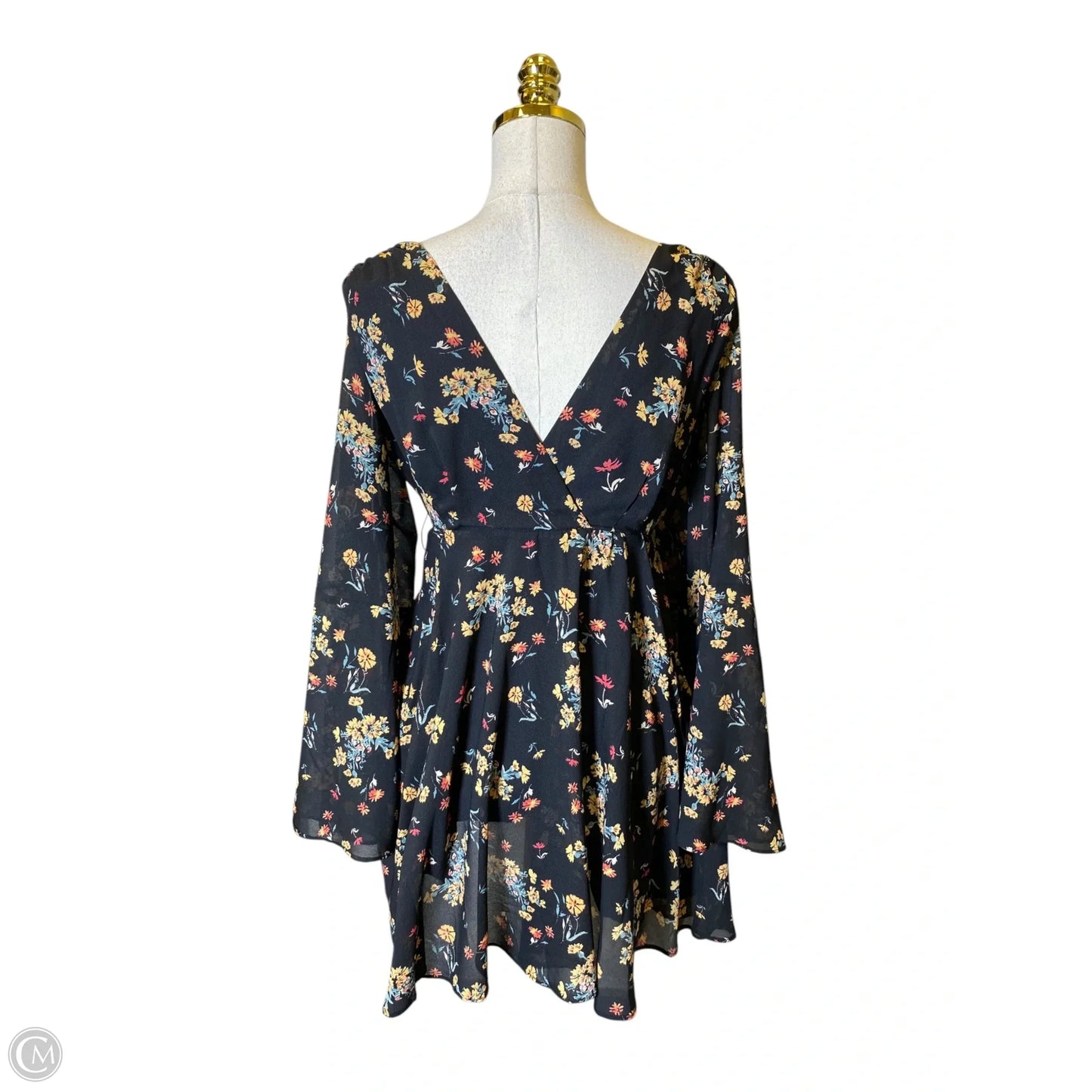 Dress Casual Midi By Free People In Floral Print, Size: M