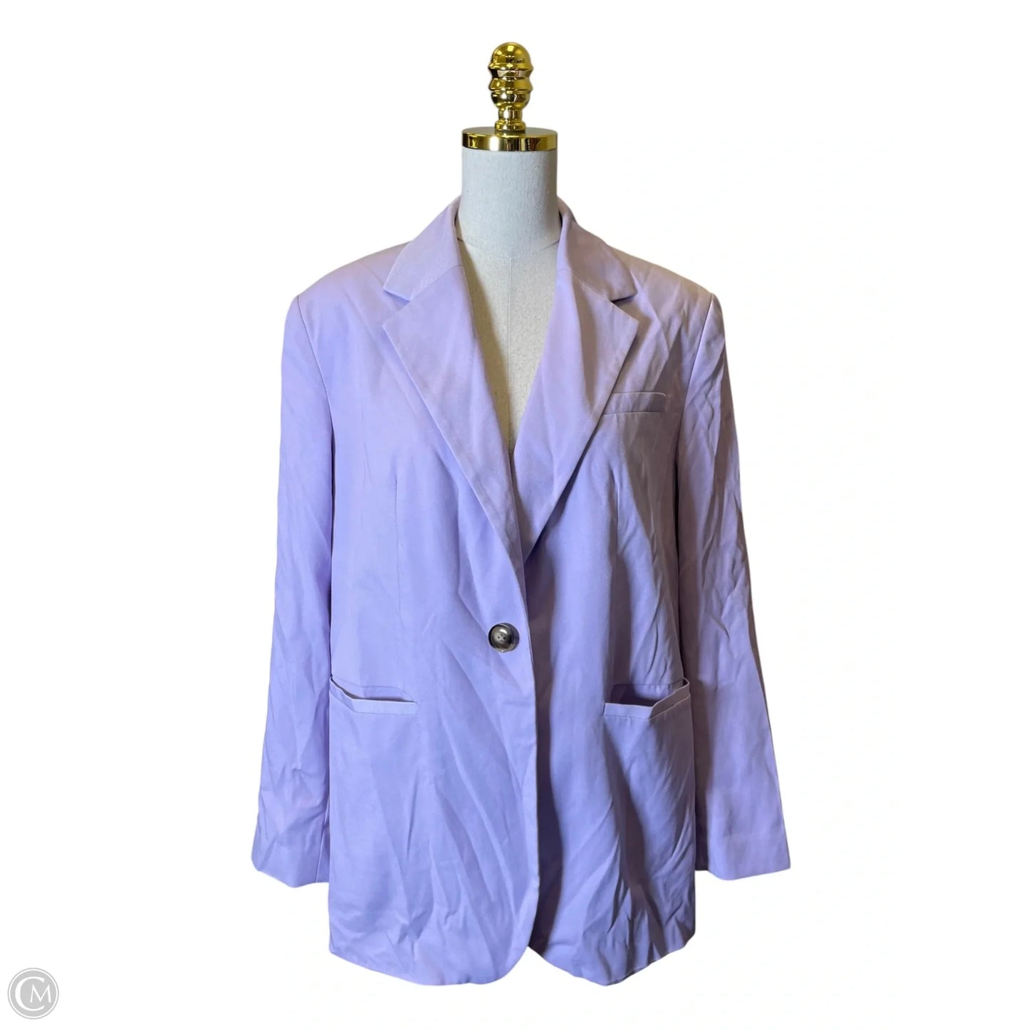 Blazer By Future Collective In Purple, Size: M