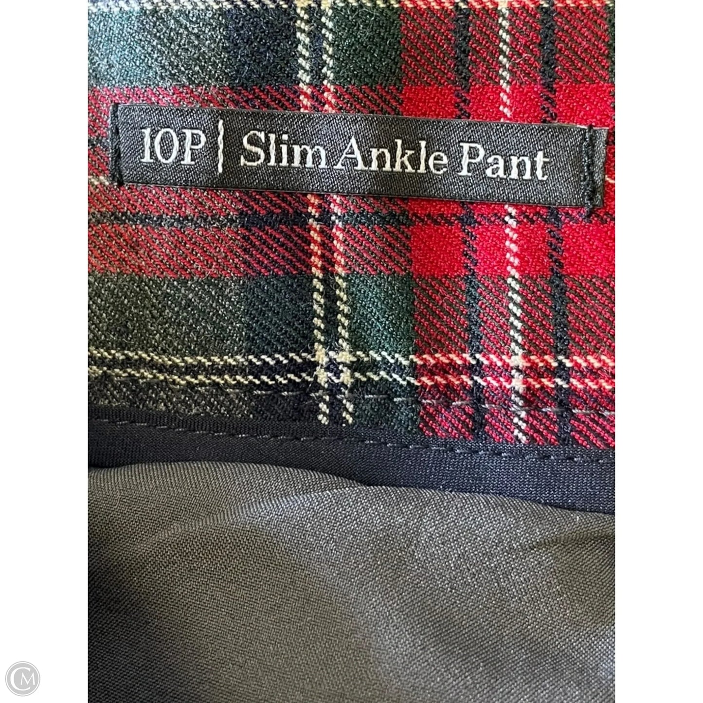 Pants Dress By Talbots In Plaid Pattern, Size: 10p