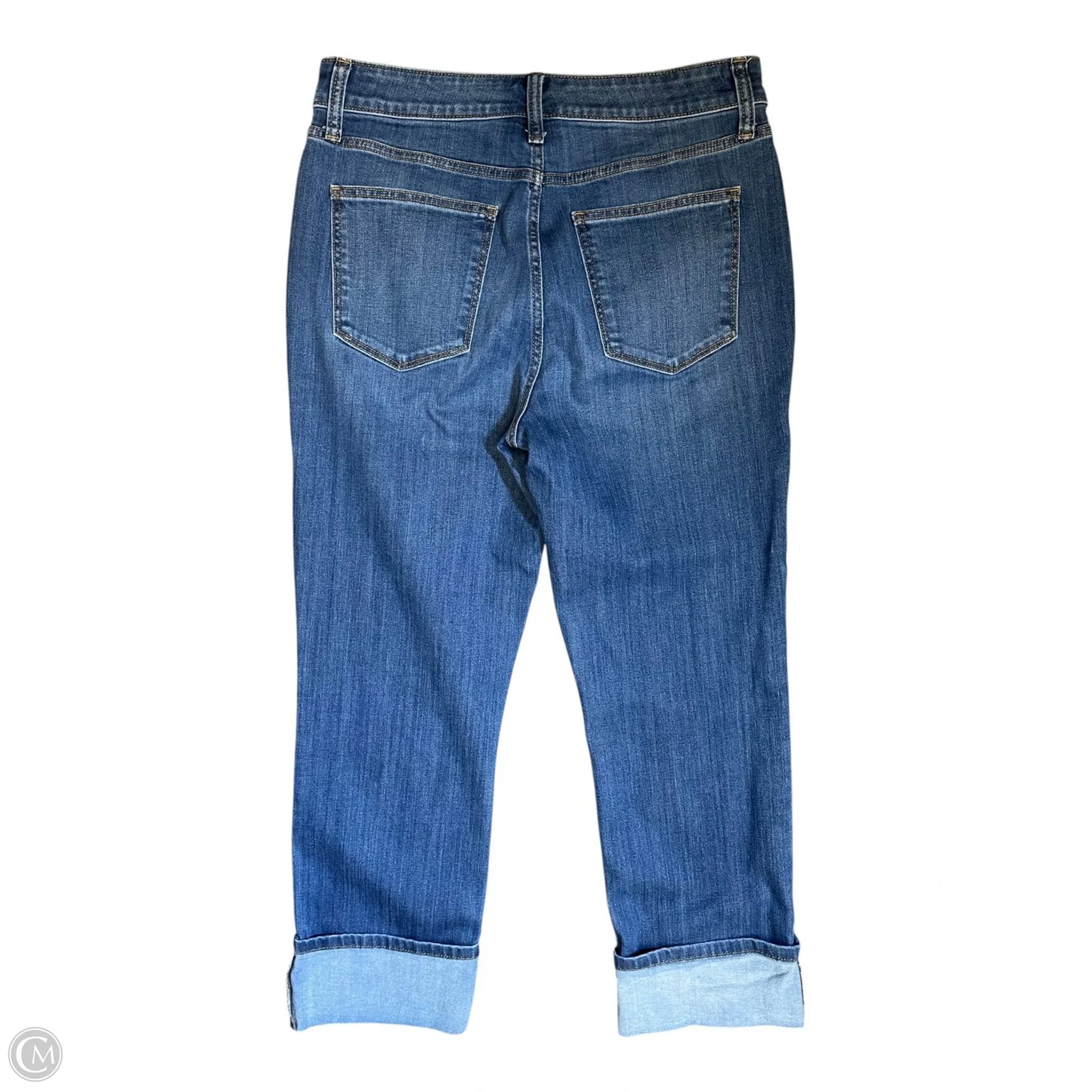 Jeans Straight By St Johns Bay In Blue, Size: 8