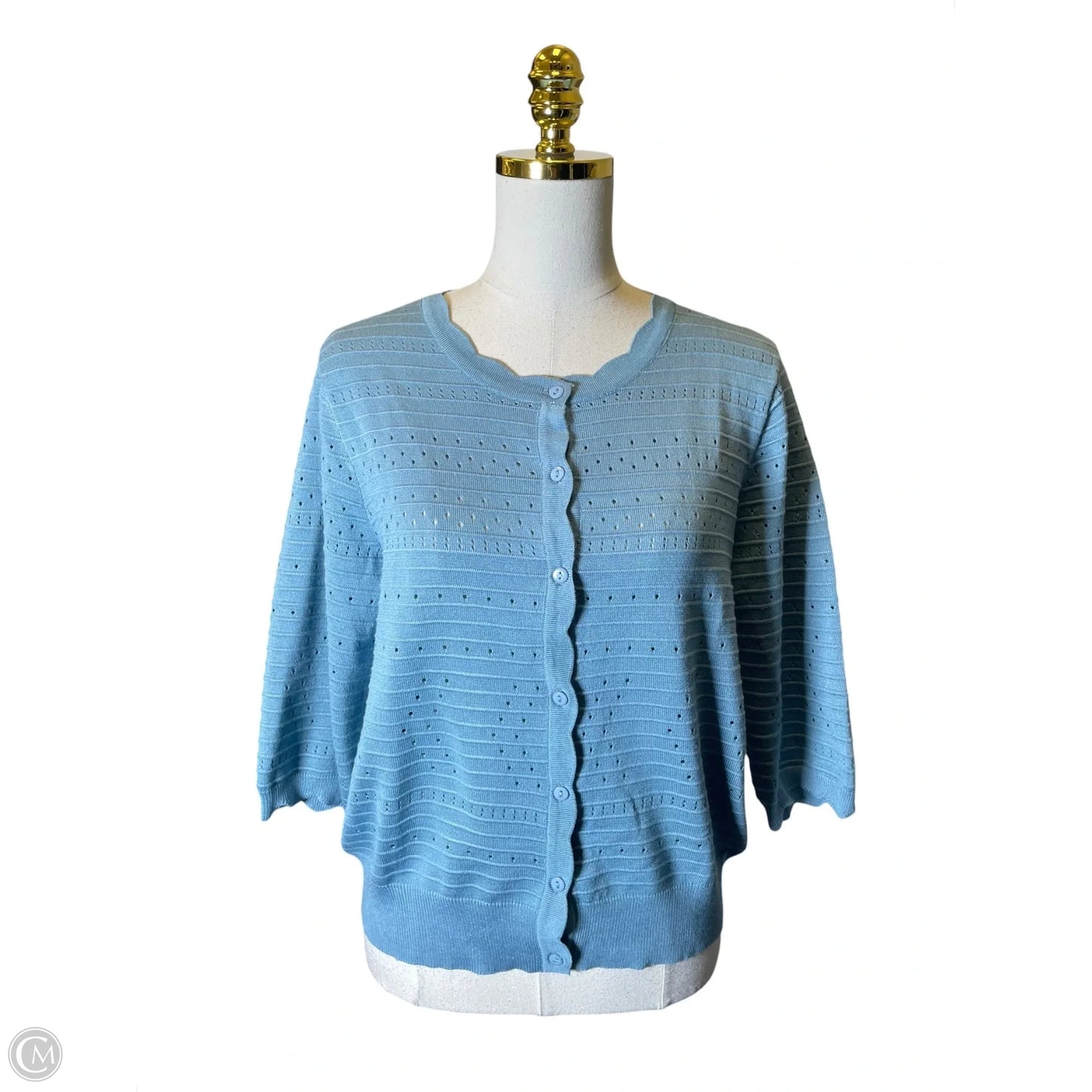Cardigan By Grace Karin In Blue, Size: L