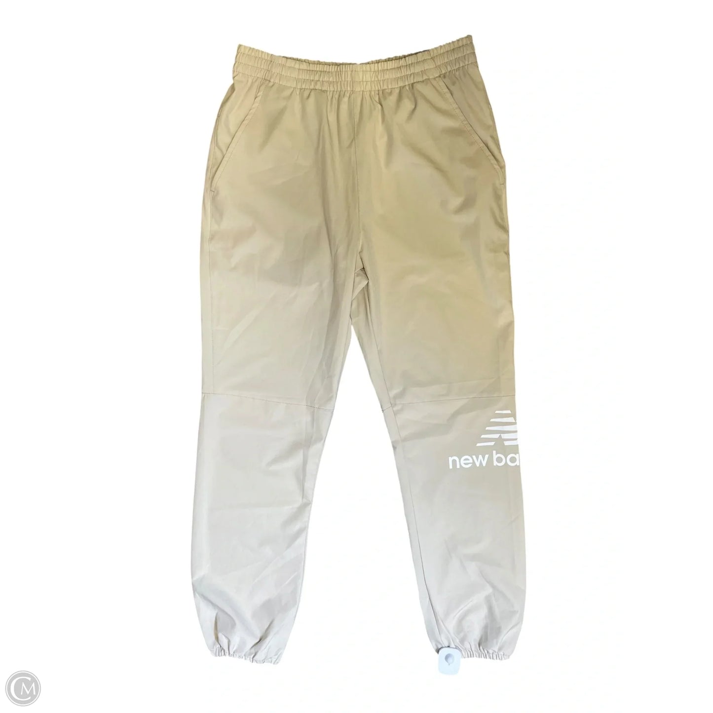 Athletic Pants By New Balance In Tan, Size: S