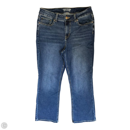 Jeans Straight By Maurices In Blue, Size: 14