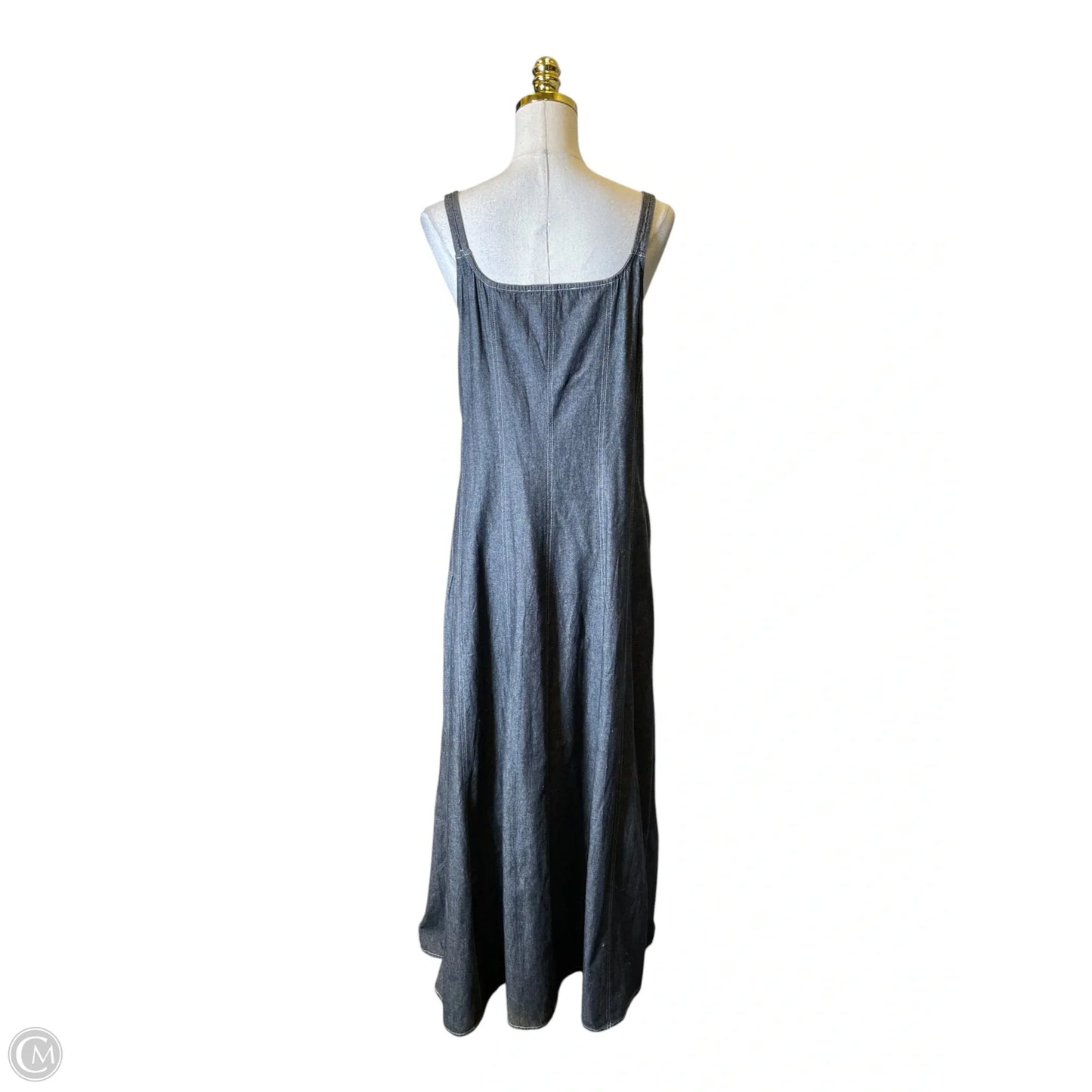 Dress Casual Maxi By Rock & Roll In Grey, Size: L