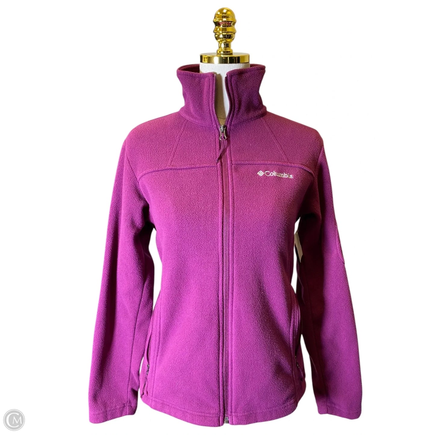 Jacket Fleece By Columbia In Purple, Size: M