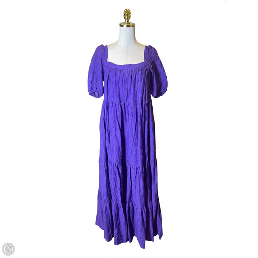 Dress Casual Maxi By Anthropologie In Purple, Size: S