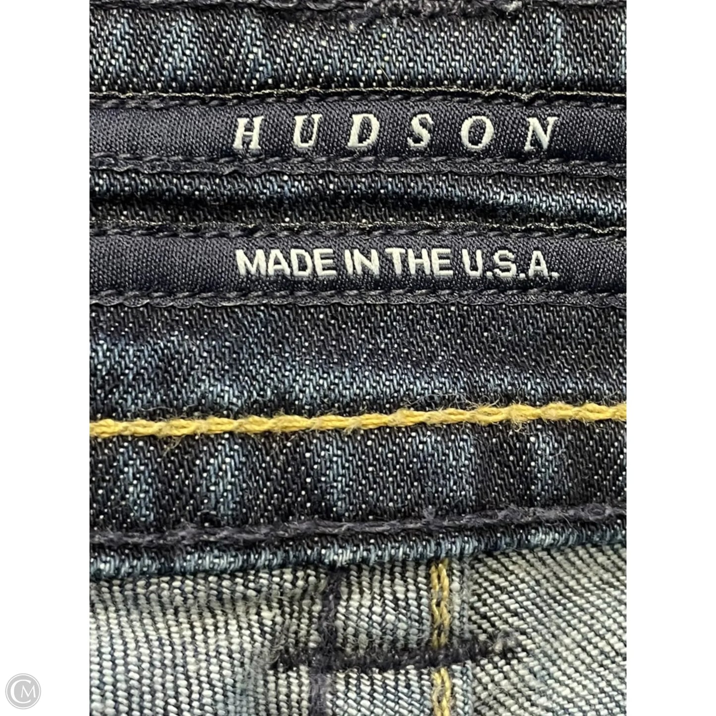 Jeans Boot Cut By Hudson In Blue, Size: 8