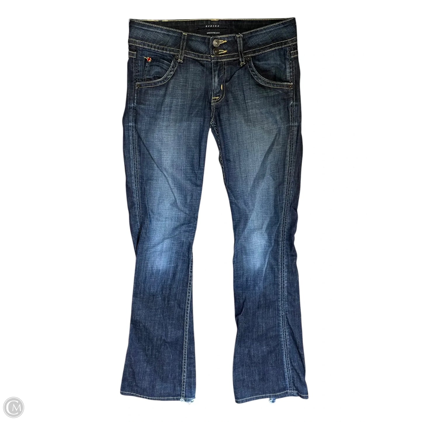 Jeans Boot Cut By Hudson In Blue, Size: 4