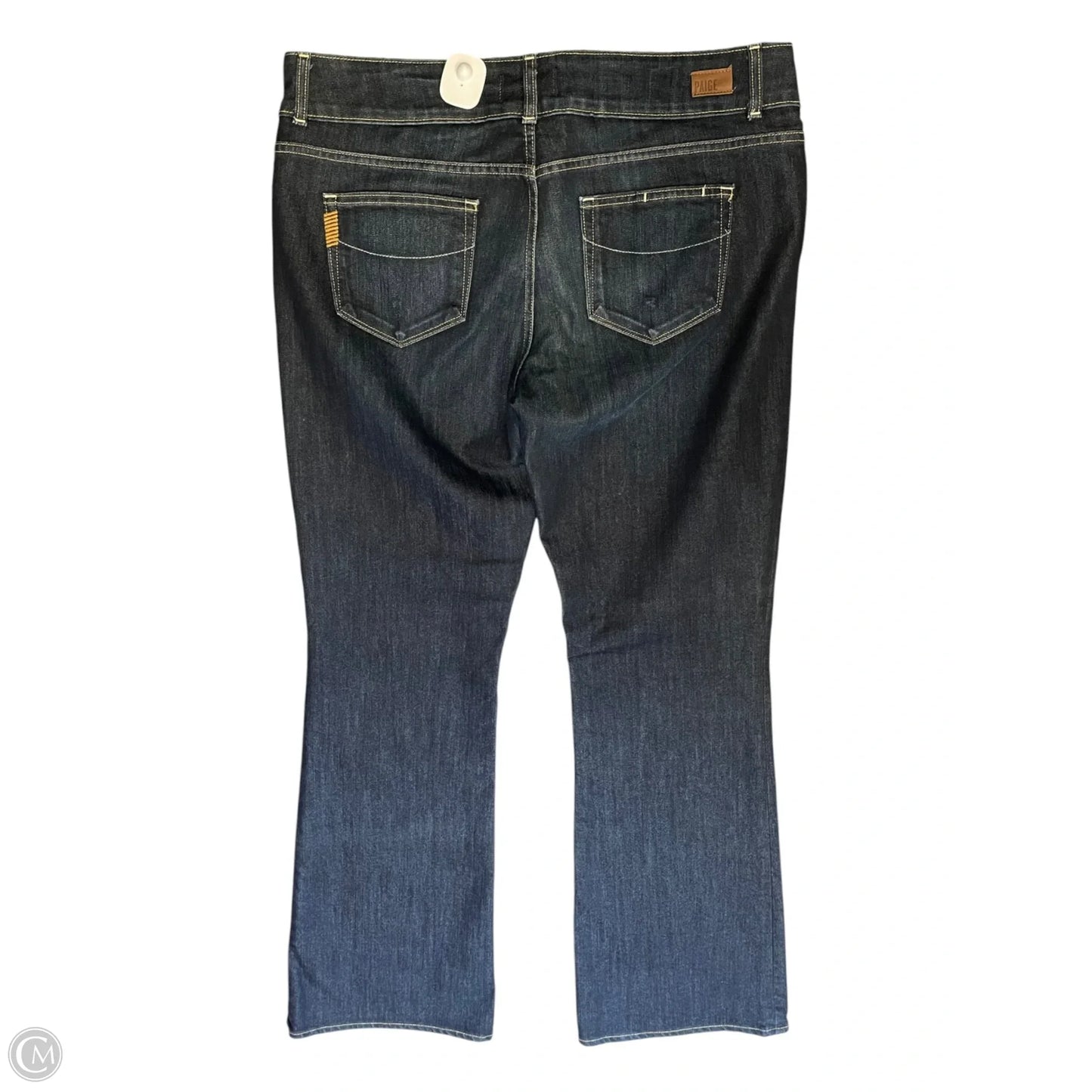 Jeans Boot Cut By Paige In Blue, Size: 18