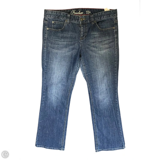 Jeans Straight By Tommy Hilfiger In Blue, Size: 12