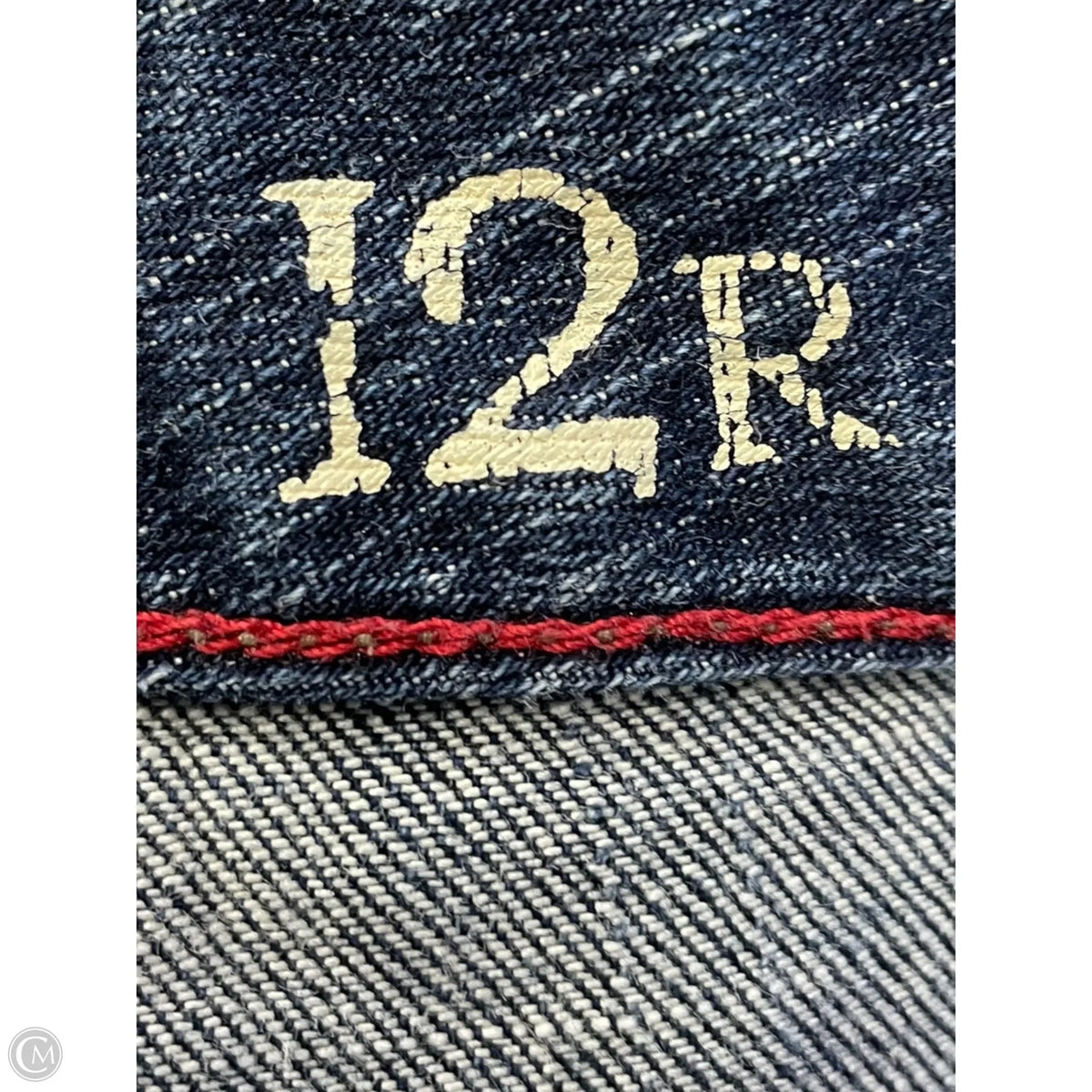 Jeans Straight By Tommy Hilfiger In Blue, Size: 12