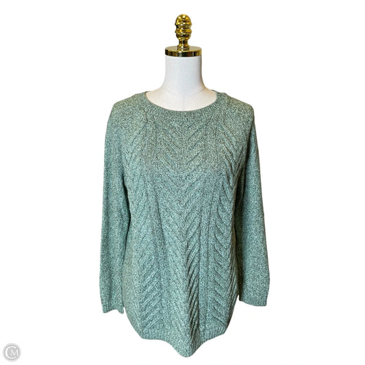 Sweater By Talbots In Green, Size: Mp