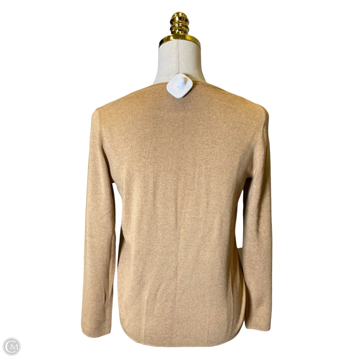 Top Long Sleeve By Talbots In Brown, Size: M