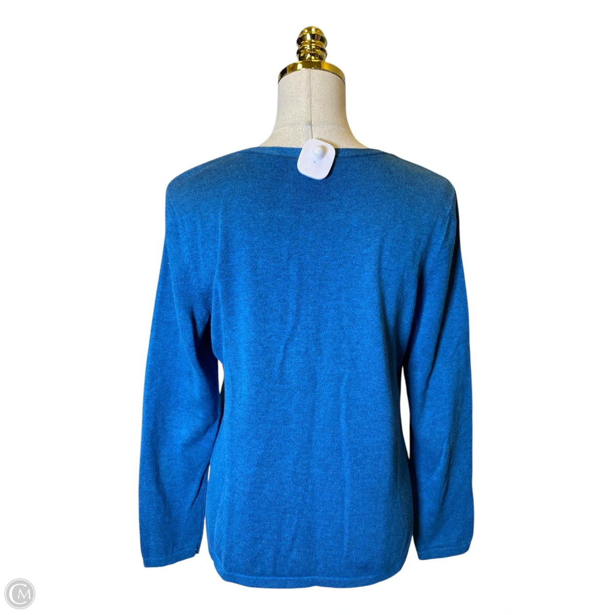 Sweater By Talbots In Blue, Size: M