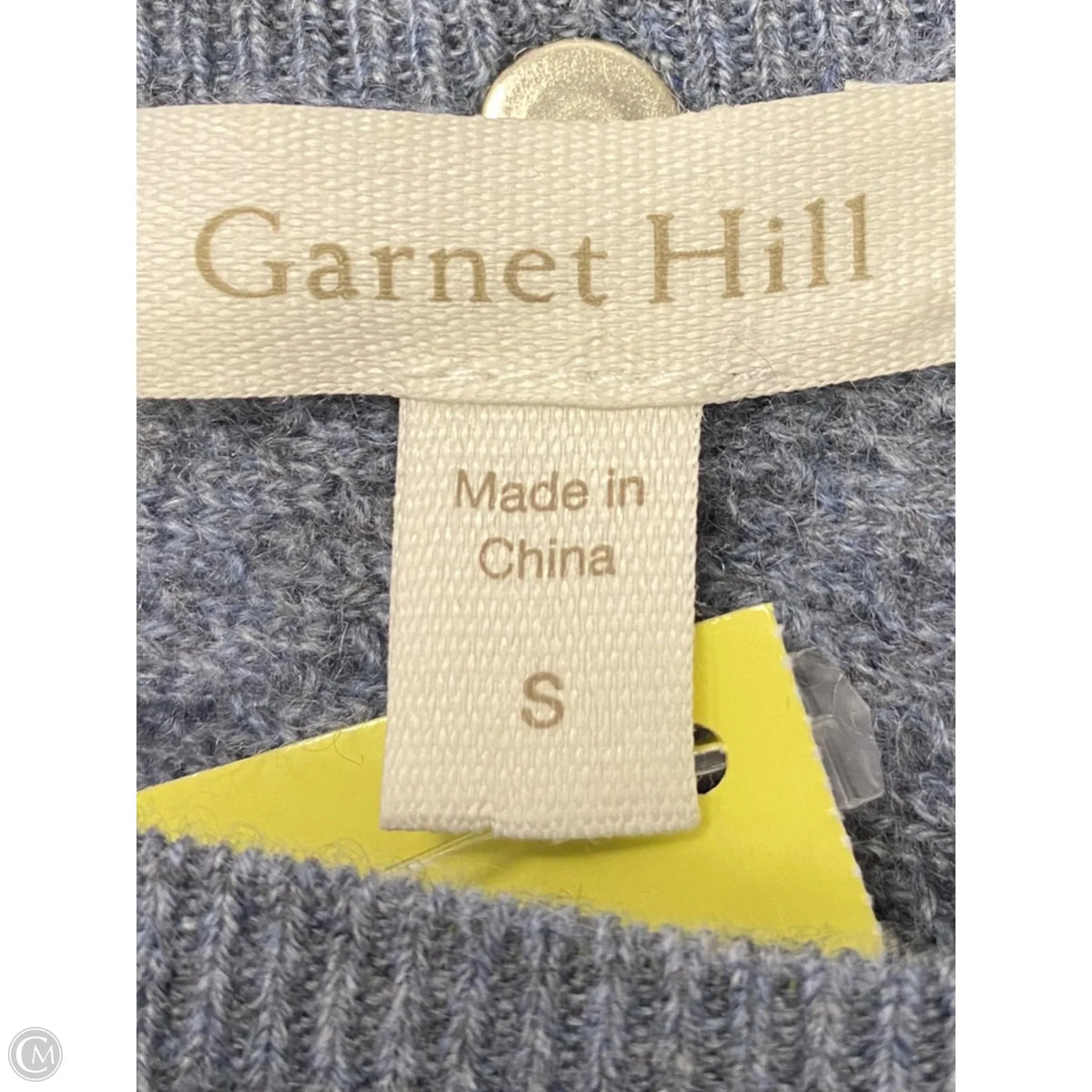 Sweater Cashmere By Garnet Hill In Blue, Size: S