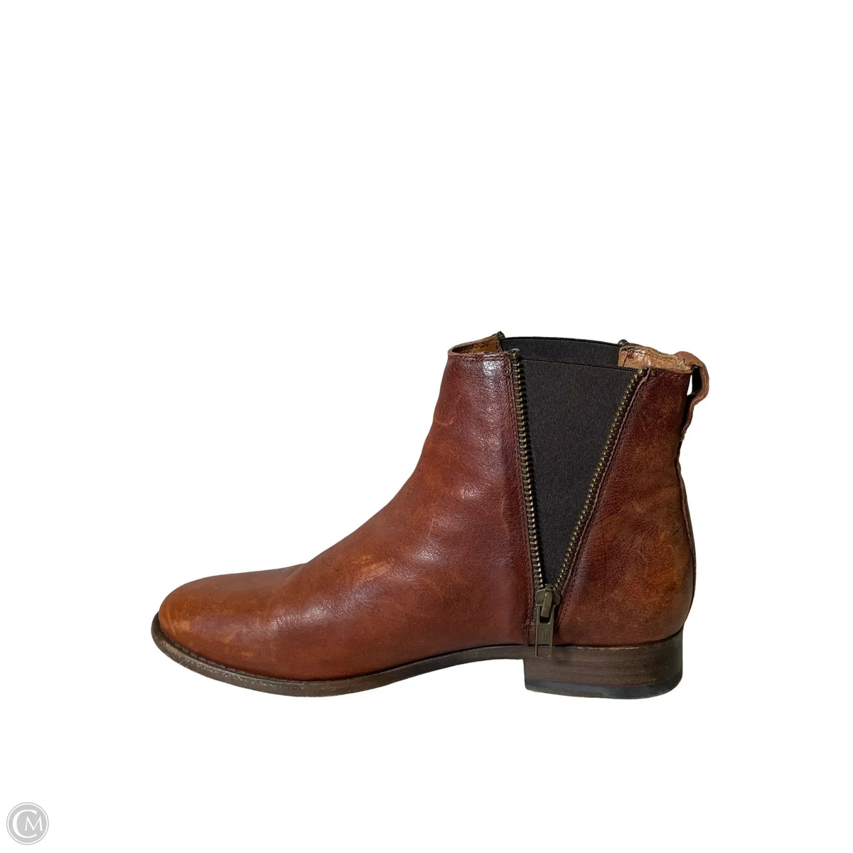 Boots Designer By Frye In Brown, Size: 7.5