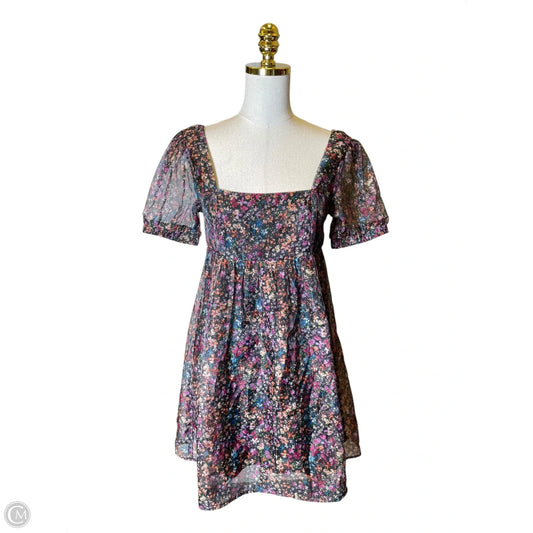 Dress Casual Midi By Wild Fable In Floral Print, Size: S