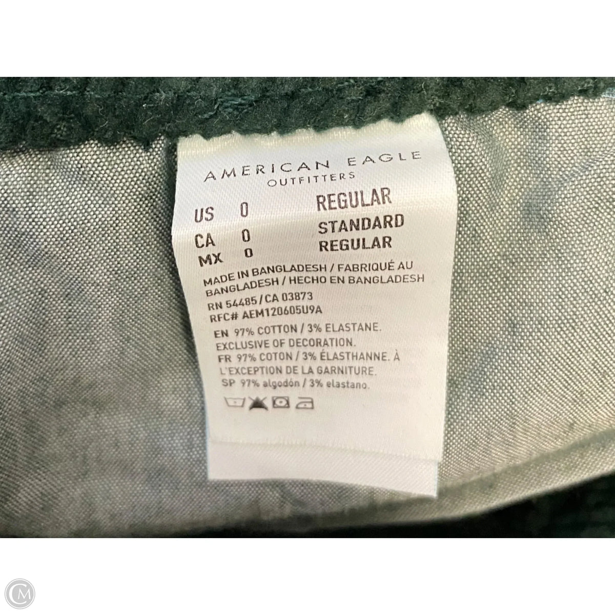 Skirt Mini & Short By American Eagle In Green, Size: 0