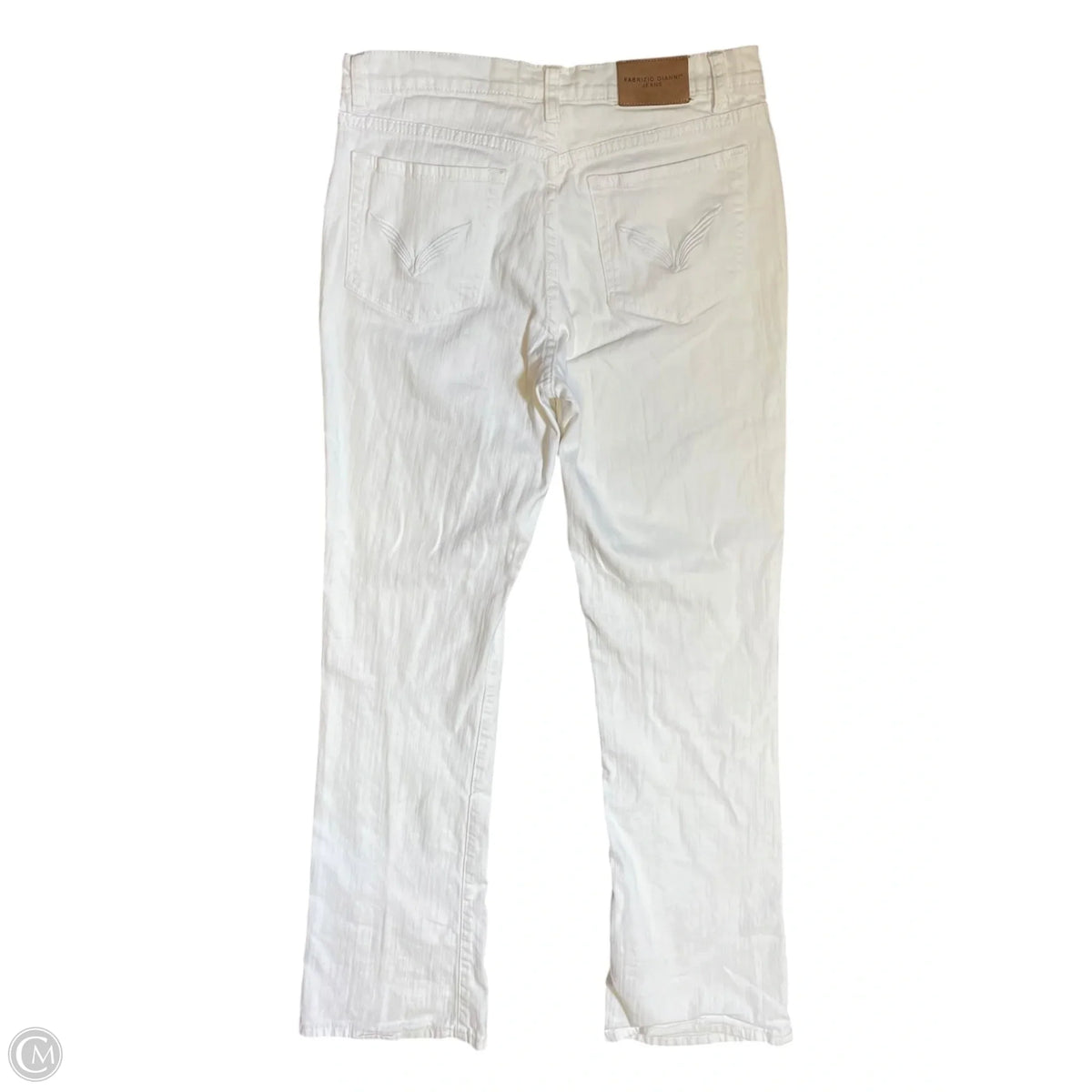 Jeans Straight By Clothes Mentor In White, Size: 6