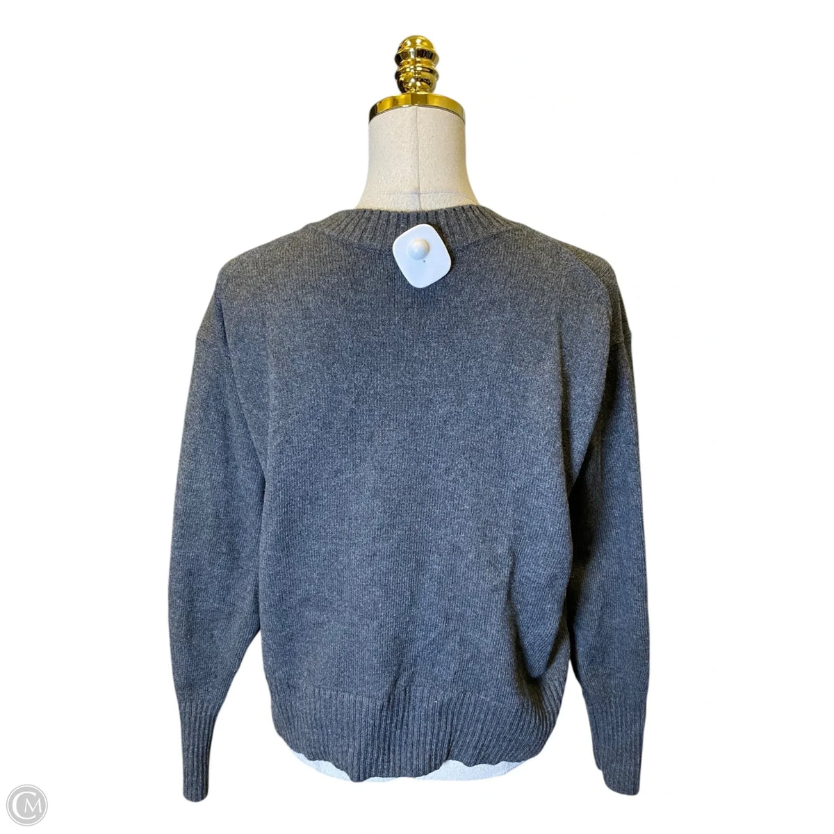Sweater By Banana Republic In Grey, Size: M