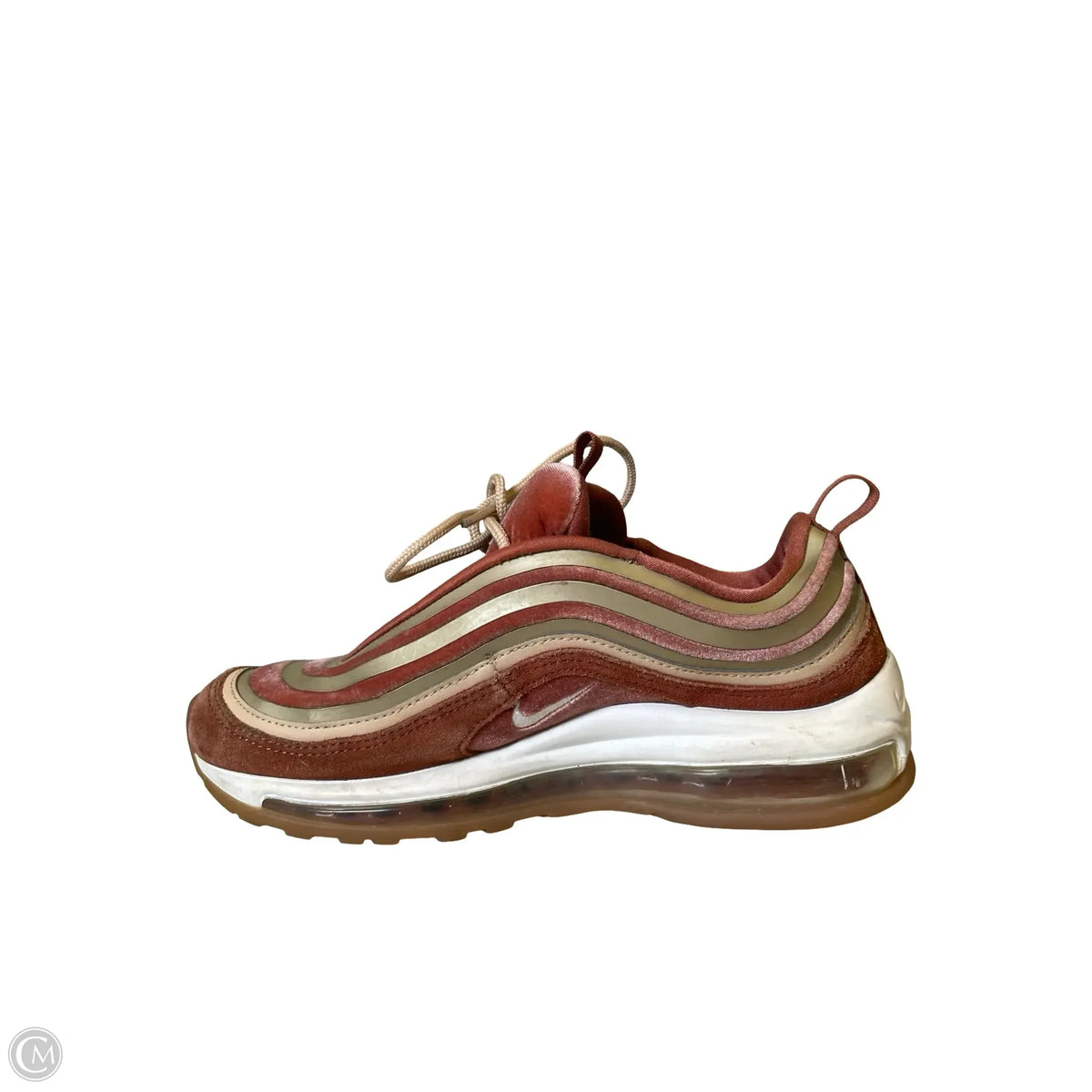 Shoes Athletic By Nike In Orange & Tan, Size: 7