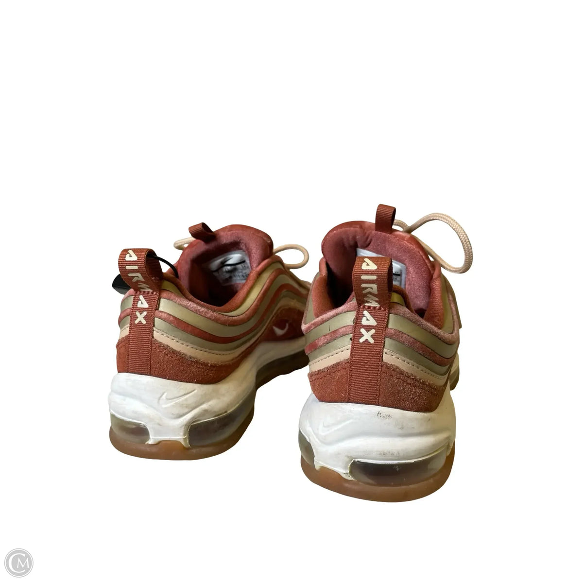 Shoes Athletic By Nike In Orange & Tan, Size: 7