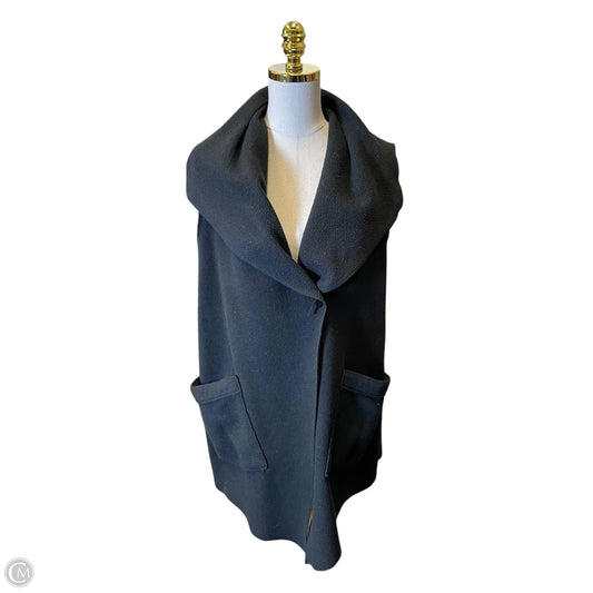 Sweater Cardigan By Clothes Mentor In Black, Size: L
