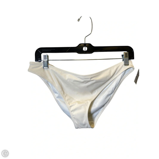 Swimsuit Bottom By Shade & Shore In White, Size: M