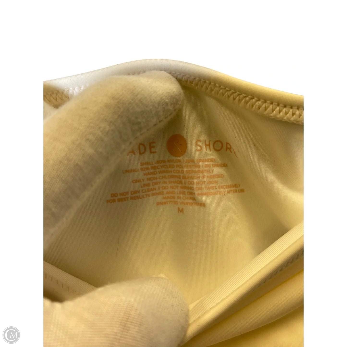 Swimsuit Bottom By Shade & Shore In White, Size: M