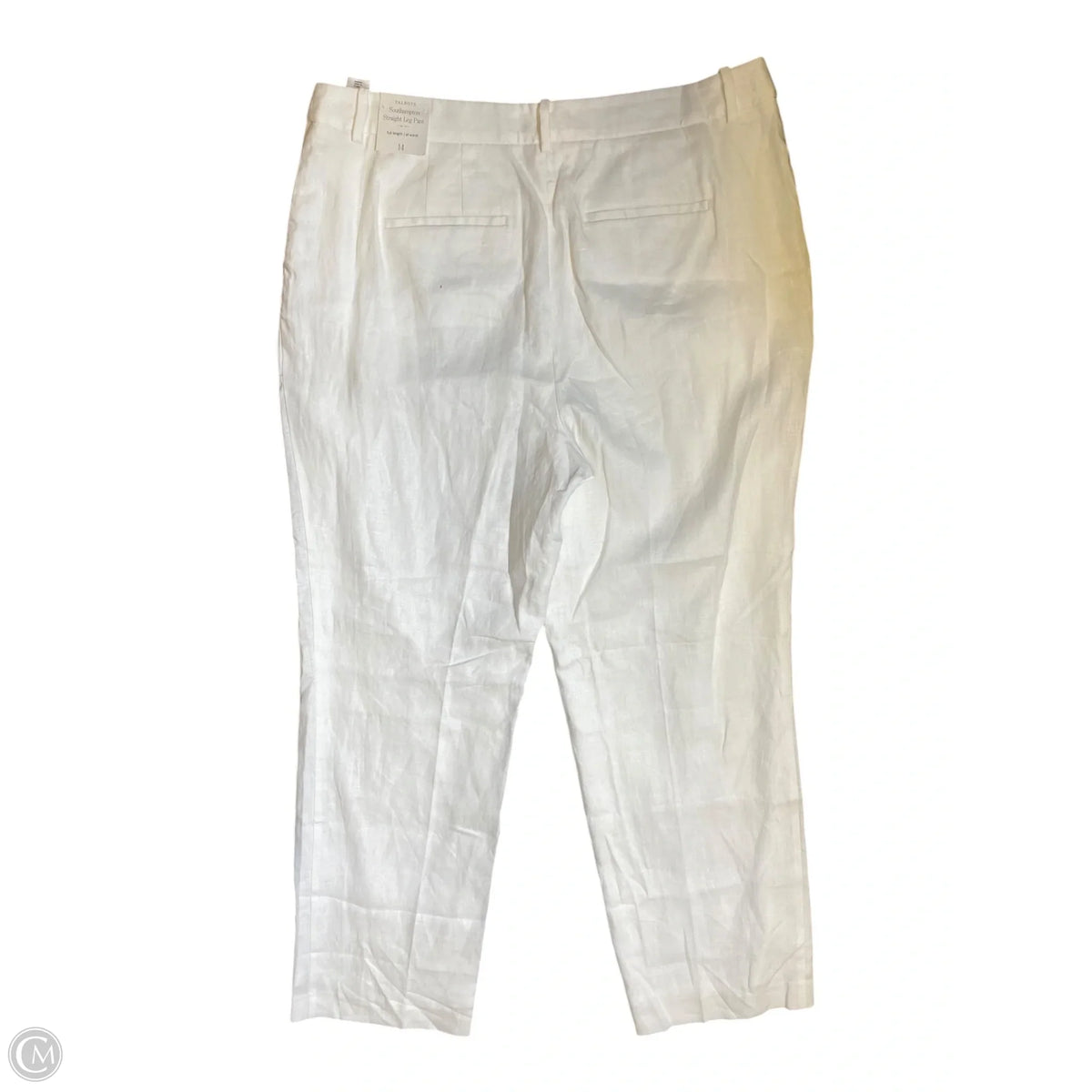 Pants Dress By Talbots In White, Size: 14