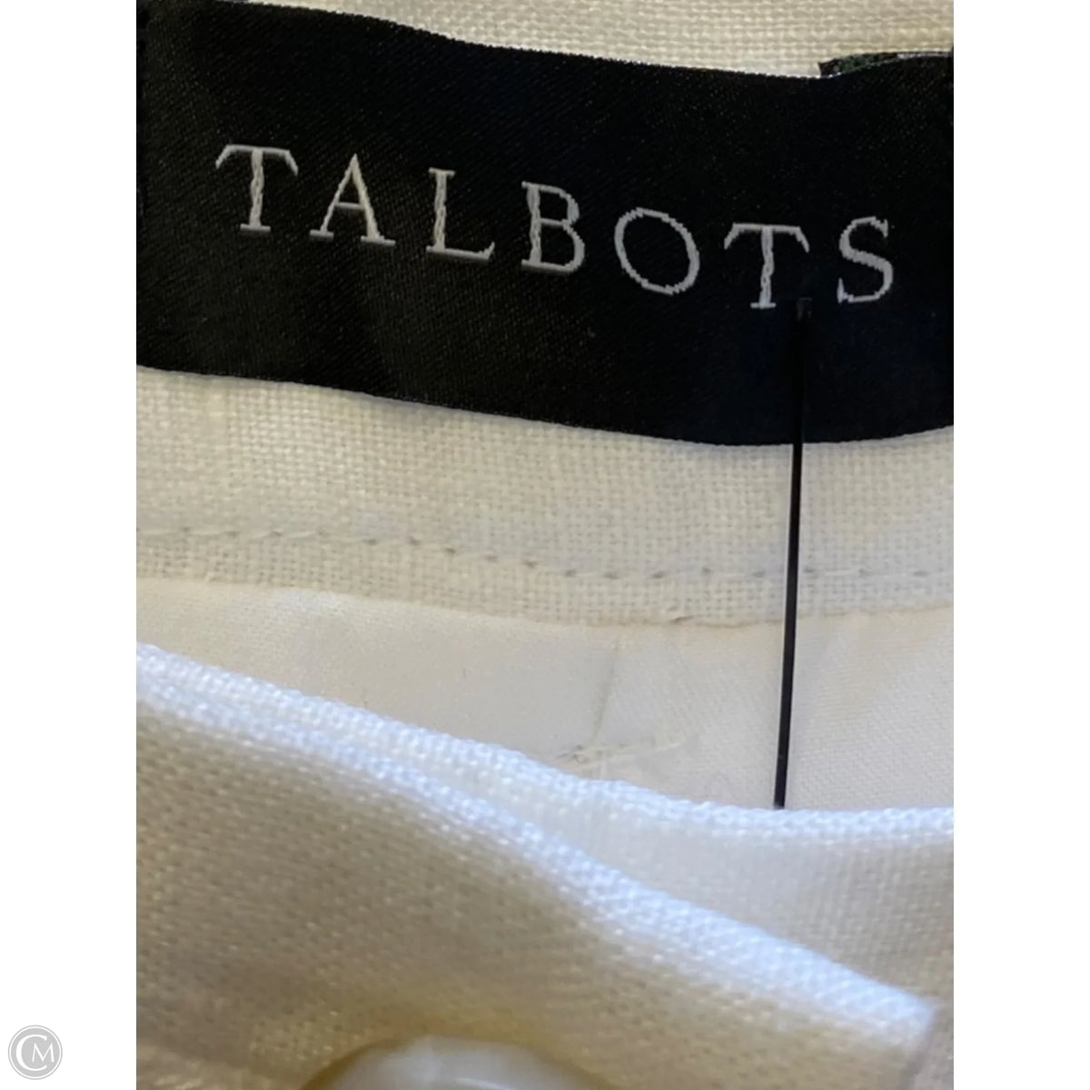 Pants Dress By Talbots In White, Size: 14