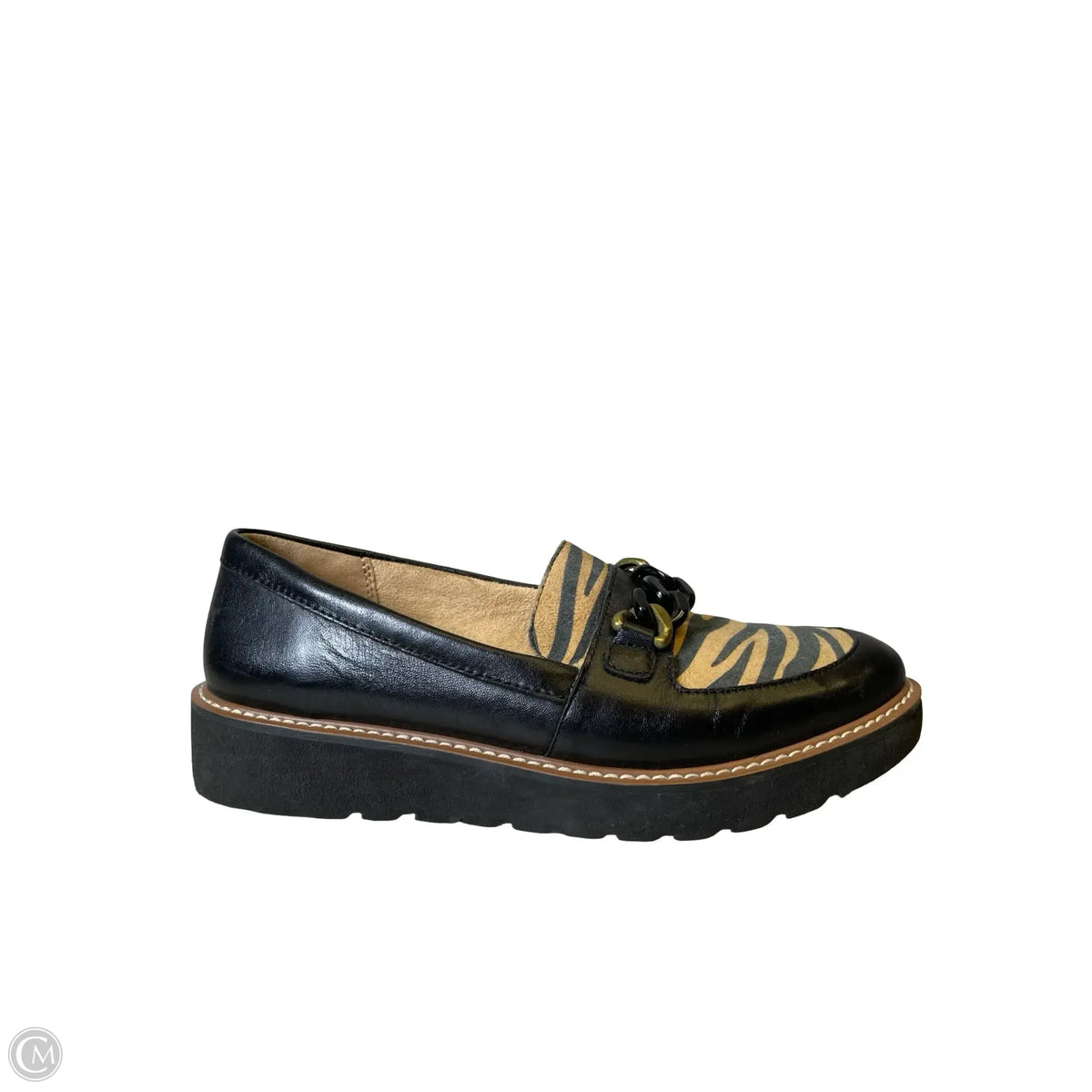 Shoes Flats By Naturalizer In Black & Brown, Size: 7