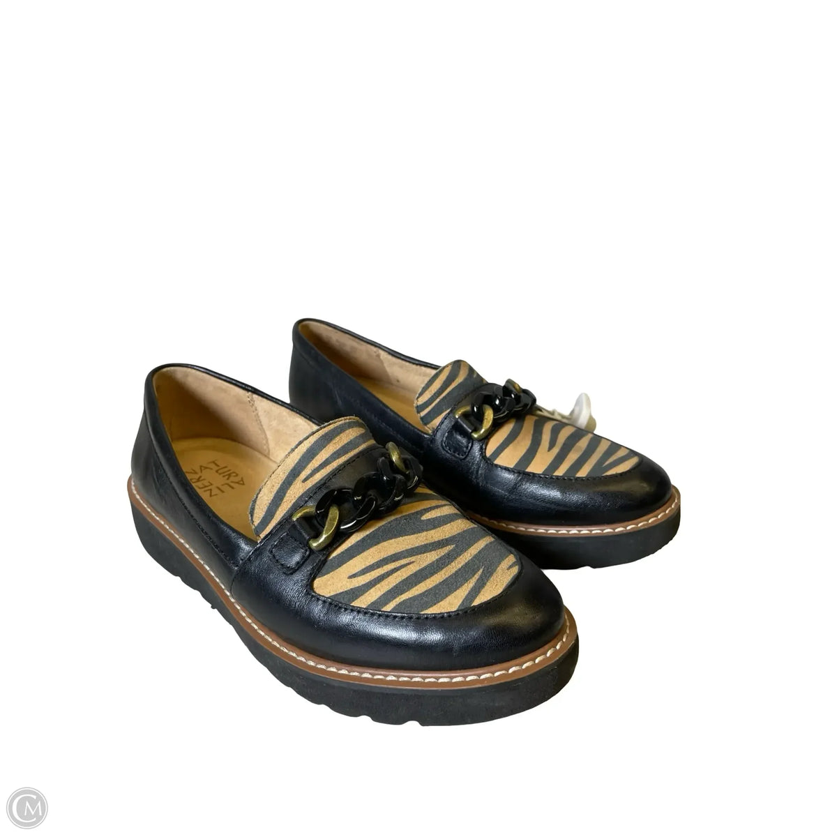 Shoes Flats By Naturalizer In Black & Brown, Size: 7