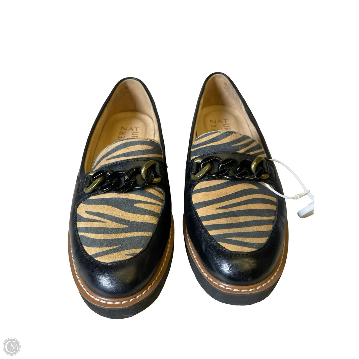 Shoes Flats By Naturalizer In Black & Brown, Size: 7