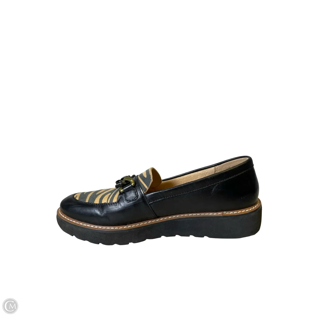 Shoes Flats By Naturalizer In Black & Brown, Size: 7