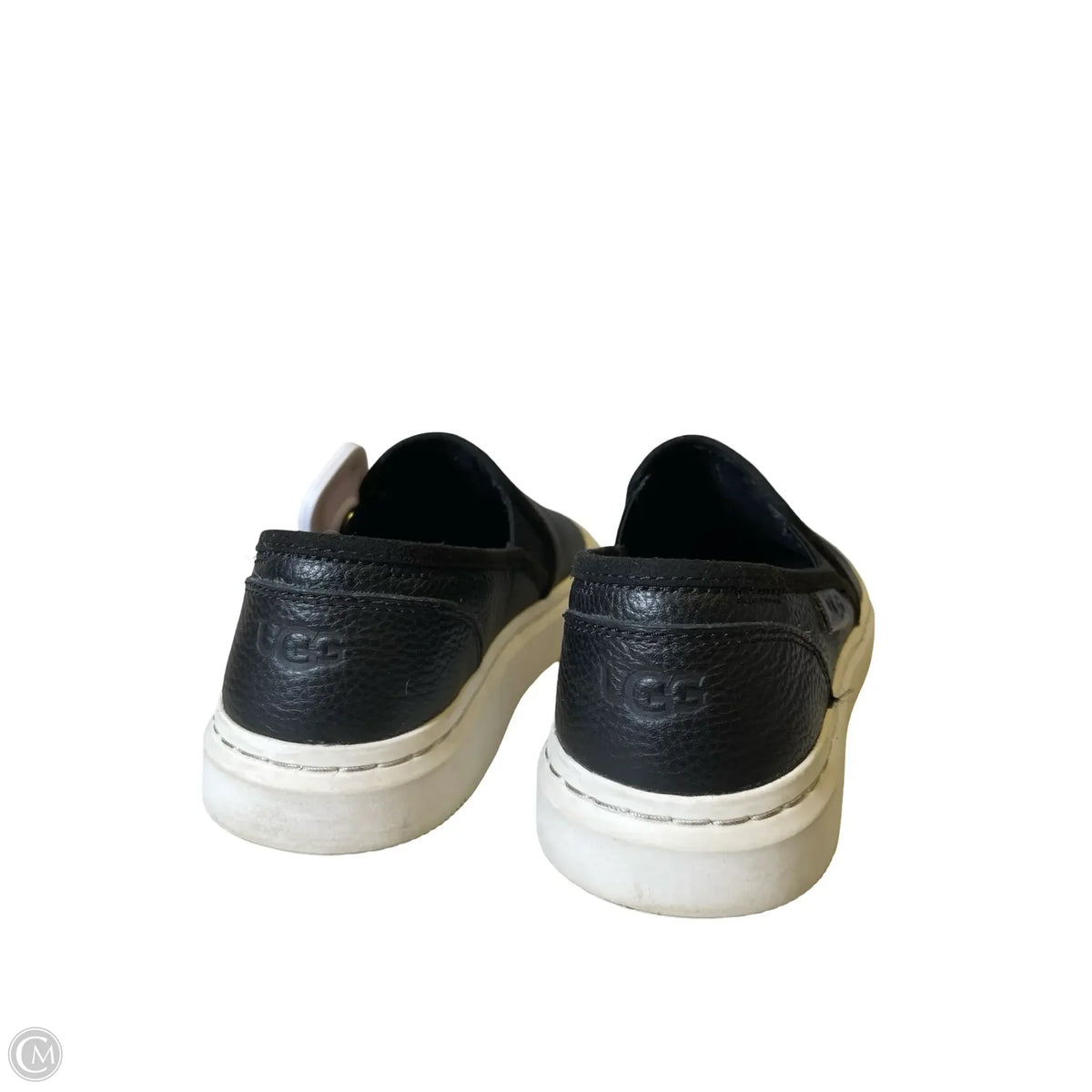 Shoes Designer By Ugg In Black & White, Size: 7.5