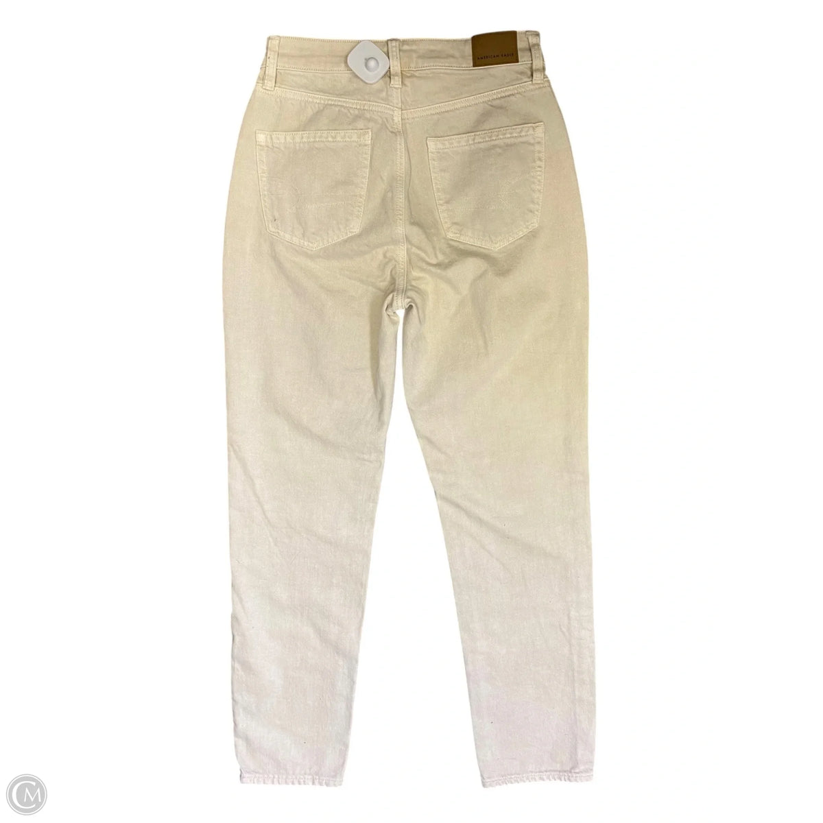 Jeans Straight By American Eagle In Tan, Size: 0