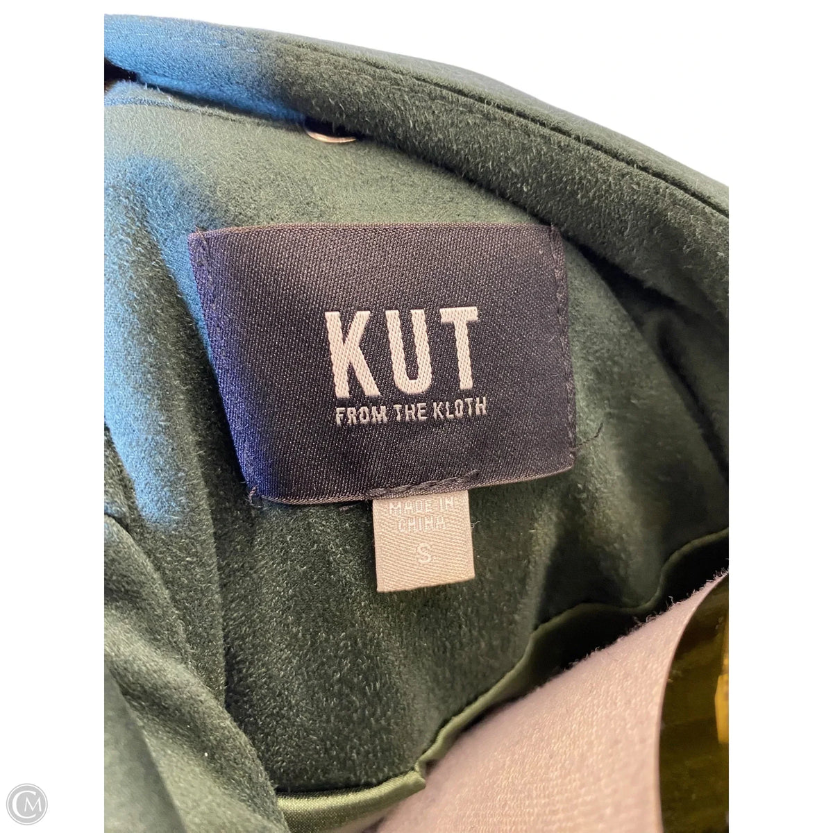 Jacket Other By Kut In Green, Size: S