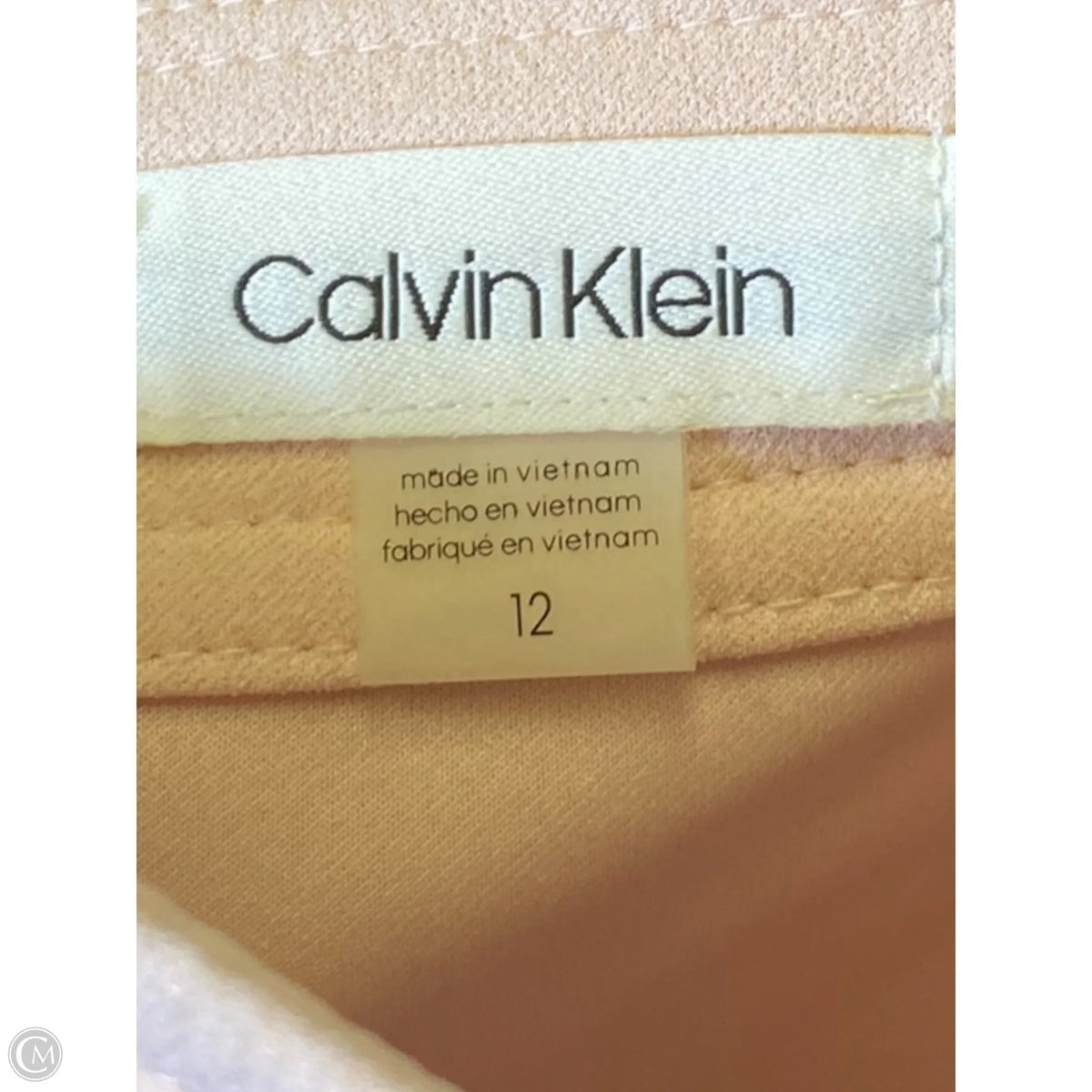 Jumpsuit By Calvin Klein In Pink, Size: 12