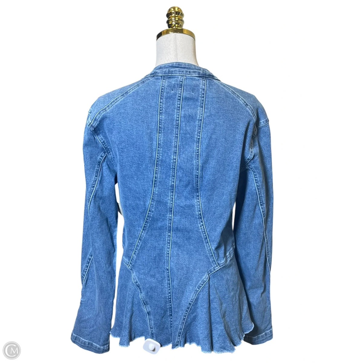 Jacket Denim By Mod In Blue Denim, Size: M