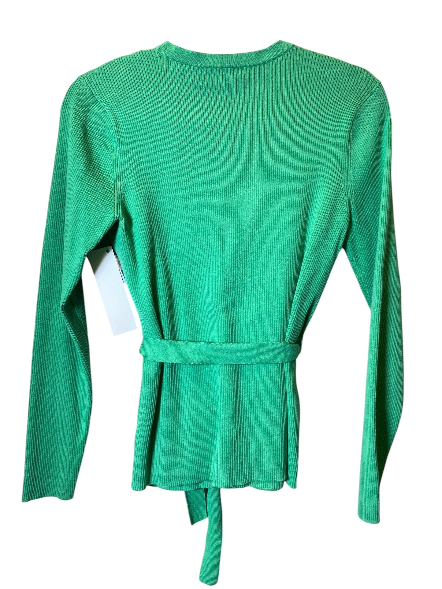 Top Long Sleeve By Cabi In Green, Size: S